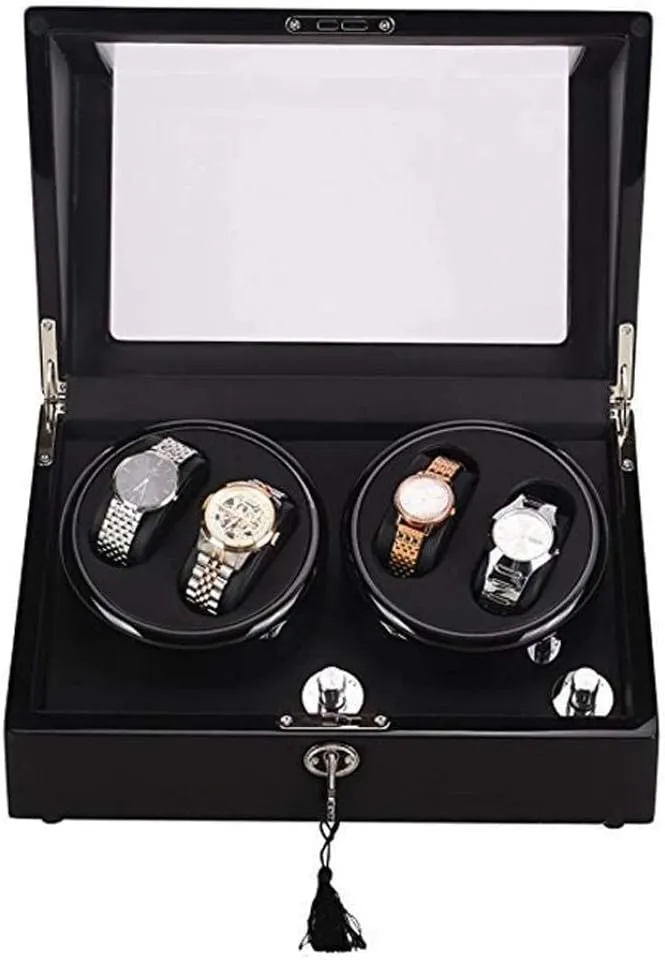 Mechanical Watches Watch case Automatic Winder Winder Multi-bit Muting unwillingness Antimagnetic Winding Box for 