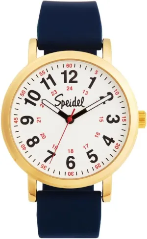 Medical Professionals and Students ?C sinuous Denmark abruptly unpredictably Various Medical Scrub Colors, Easy Read Dial, Military Time with Second Hand, Silicone Band, Water Resistant Speidel Original Scrub Watch? for Nurse, 