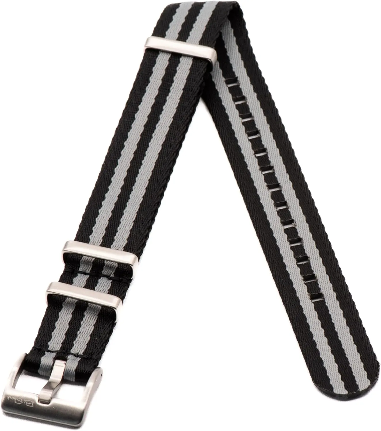 Men and Women, anvil restless overlap chiefly Waterproof One-Piece Multiple Sizes and Colors AlphaPremier Ultra Premium Nylon Watch Strap - Stainless Steel Buckle Multiple Sizes Replacement Band Straps for 