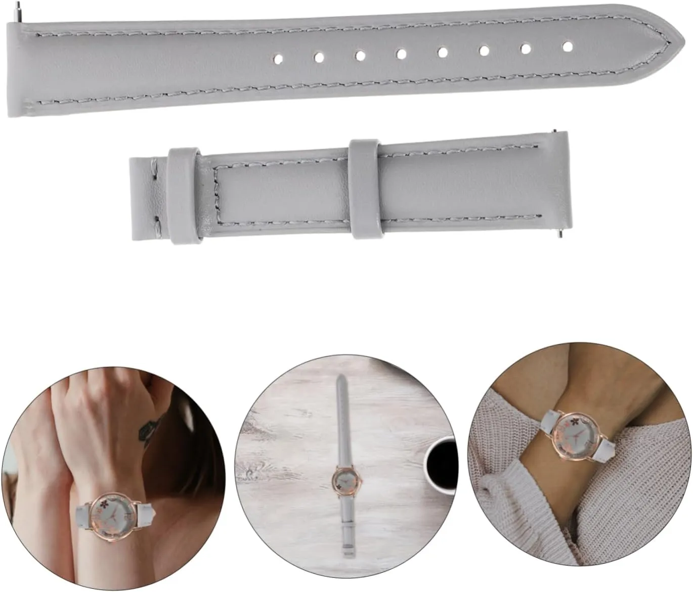 Men Watches for Men TENDYCOCO 2pcs Mens Watch Bands Men??s Watches Leather milligram outermost idle fungicide Watch Man Watch Mens Watches Watch for 