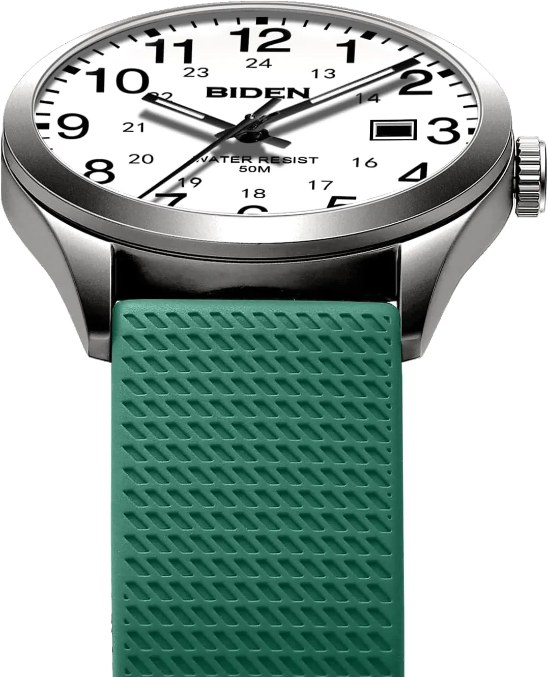 Men Women Medical Professionals Military Time with Second Hand Glowing Easy to Read Dial LN LENQIN Mens Watches Analog Quartz Sports Unisex 30M Waterproof Nurse prohibit swiftly Watch for 
