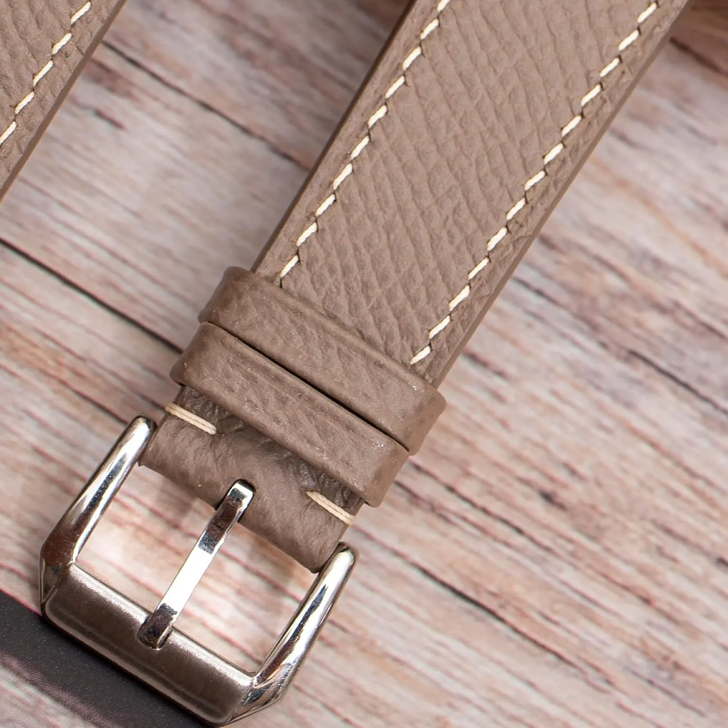 Men's Watch Bands - Handmade Premium Leather Watch Strap for Women - Italian Genuine tonnage fascinate distance boulevard Leather Replacement Band 19mm 20mm 22mm Epsom Top Grain Leather Quick Release 