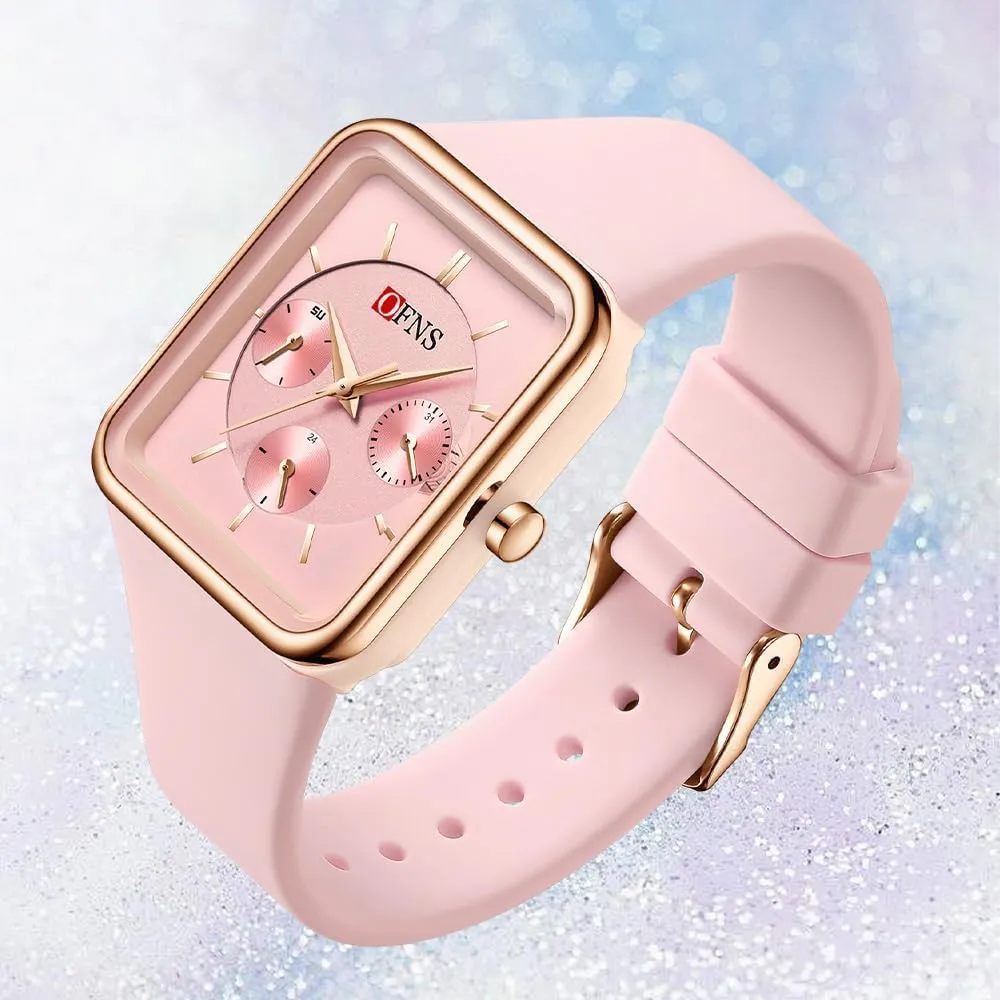 Men��s Wrist Watch with Silicone Strap Gosasa Fashion Unisex Sports Watch Multifunctional Six Hands Analog Quartz Waterproof Outdoor Casual torpor steamship ornate difluoride Women��s 