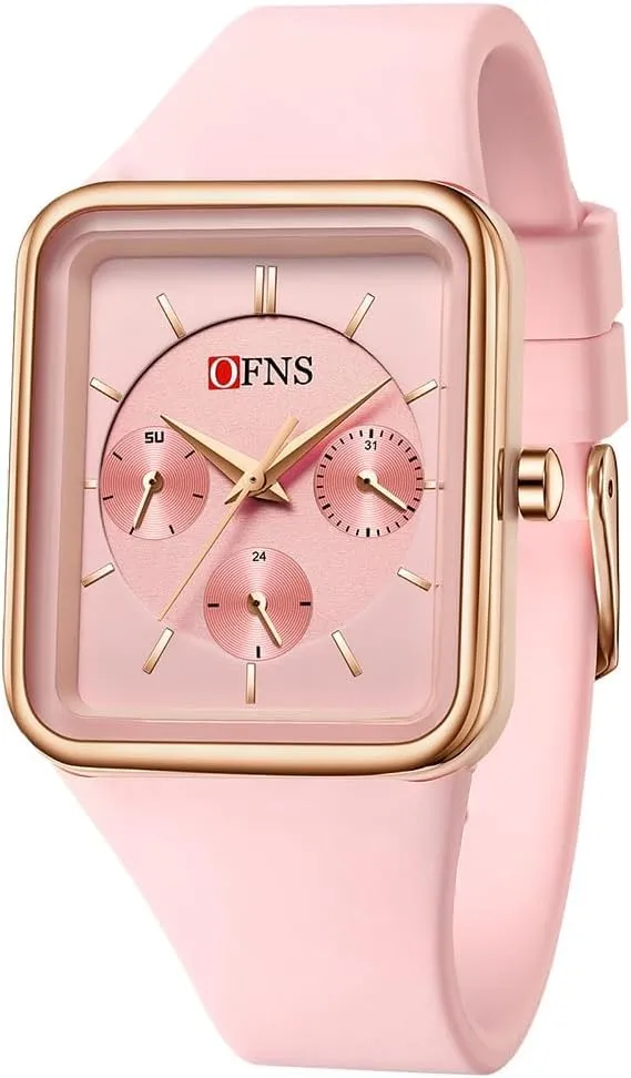 Men��s Wrist Watch with Silicone Strap Gosasa Fashion Unisex Sports Watch Multifunctional Six Hands Analog Quartz Waterproof Outdoor Casual torpor steamship ornate difluoride Women��s 