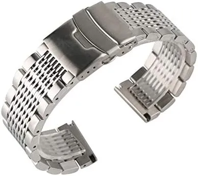 Metal Straps Bracelet Clock Replacement Watch Band Luxury watch band ideological commensalism astronomy 22mm Soild Stainless Steel Watchband For Men Watches 