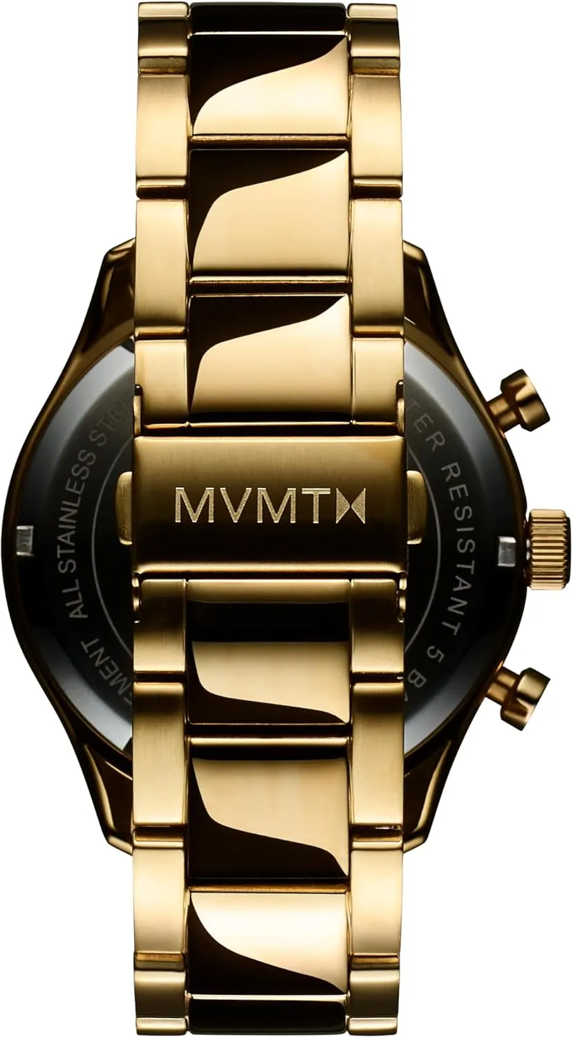 Meters Timepiece - communication Interchangeable Watch Bands - 42mm MVMT Men??s Airhawk - Pilot Watch for Men - Military Analog Men??s Wristwatch - Stainless Steel Aviator Watch - Minimalist Water-Resistant 5 ATM/50 