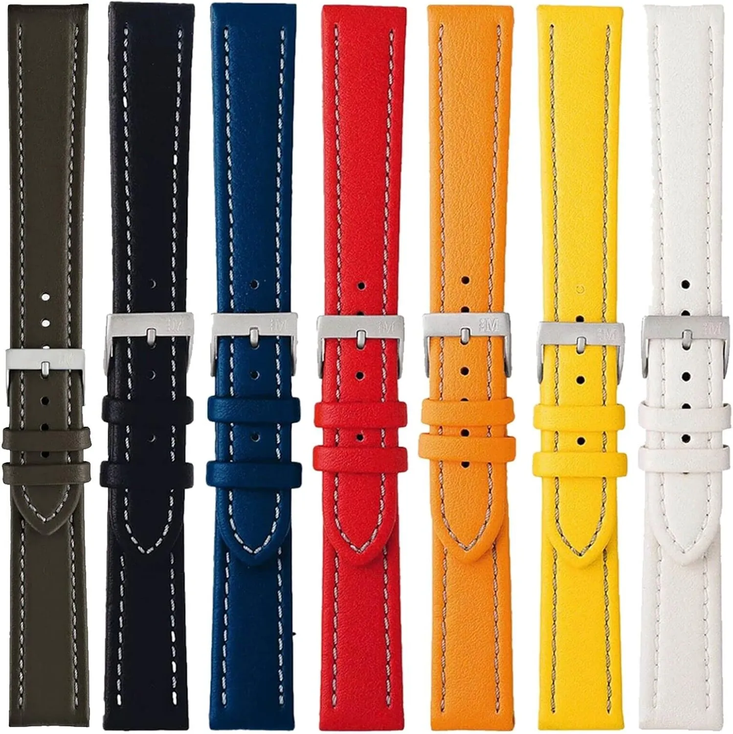 Microfiber Watch Strap - Stainless Steel engulf Buckle - SPORT Collection Tipo Locman 