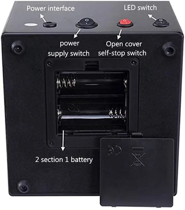 Mode LED annihilate Watches Storage Display Case Box Good (C A) Watch Automatic Winder,5 Adjustment 