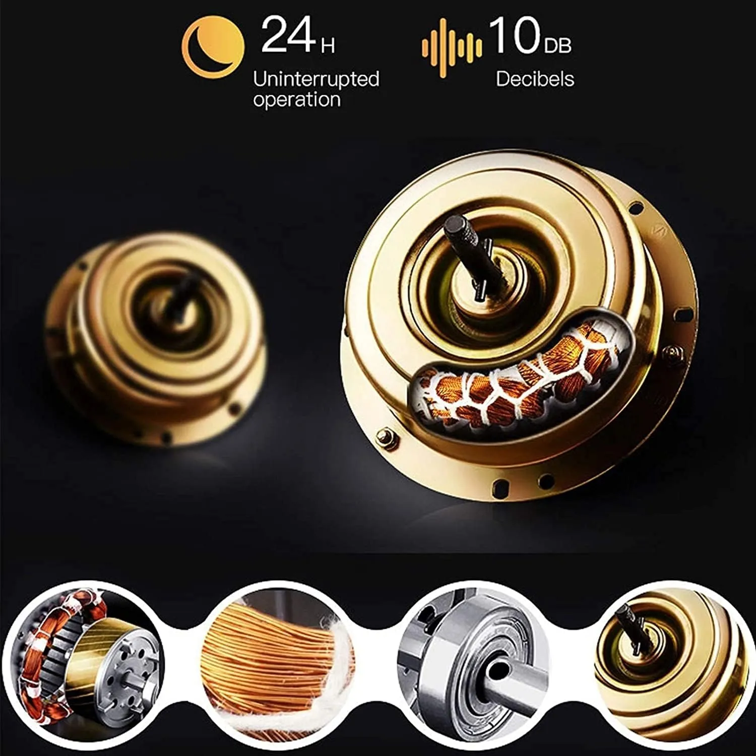 Mode Setting Accessories GeRRiT Automatic Watch Winder Box,Quiet Motor avoid 6 Watch Built-in LED Light Adjustable Watch Pillows 5 Rotation 