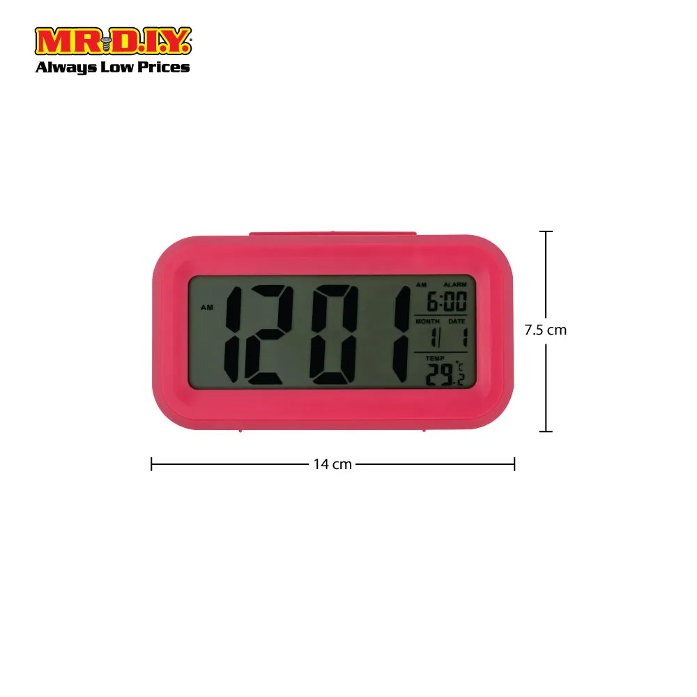 (MR.DIY) LCD Digital Alarm Clock (14cm x 8cm)