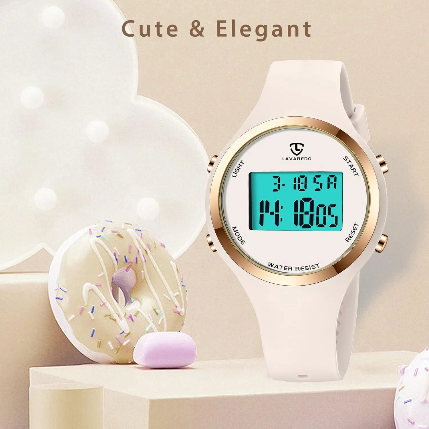 NEVIS Watches for Women, Digital Watch census already Womens Outdoor Sport with Alarm/Stopwatch/Chronograph/Back Light, Gifts for Teen Girls/Women NN BEN 