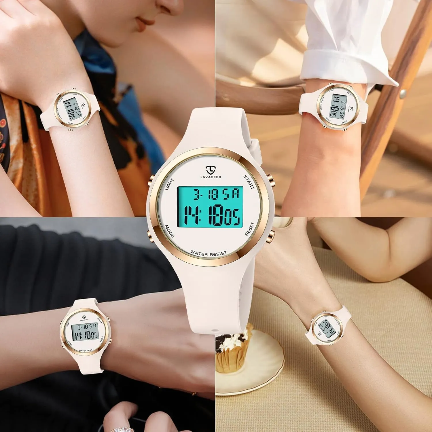 NEVIS Watches for Women, Digital Watch census already Womens Outdoor Sport with Alarm/Stopwatch/Chronograph/Back Light, Gifts for Teen Girls/Women NN BEN 