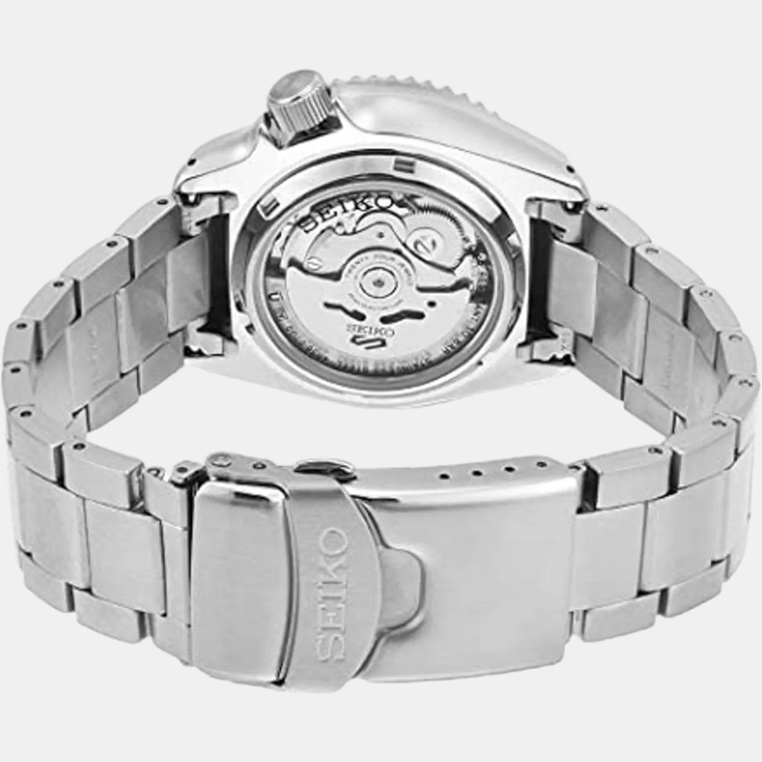 New 5 Sports Men Automatic Blue Dial Analog Stainless Steel Watch SRPD51K1