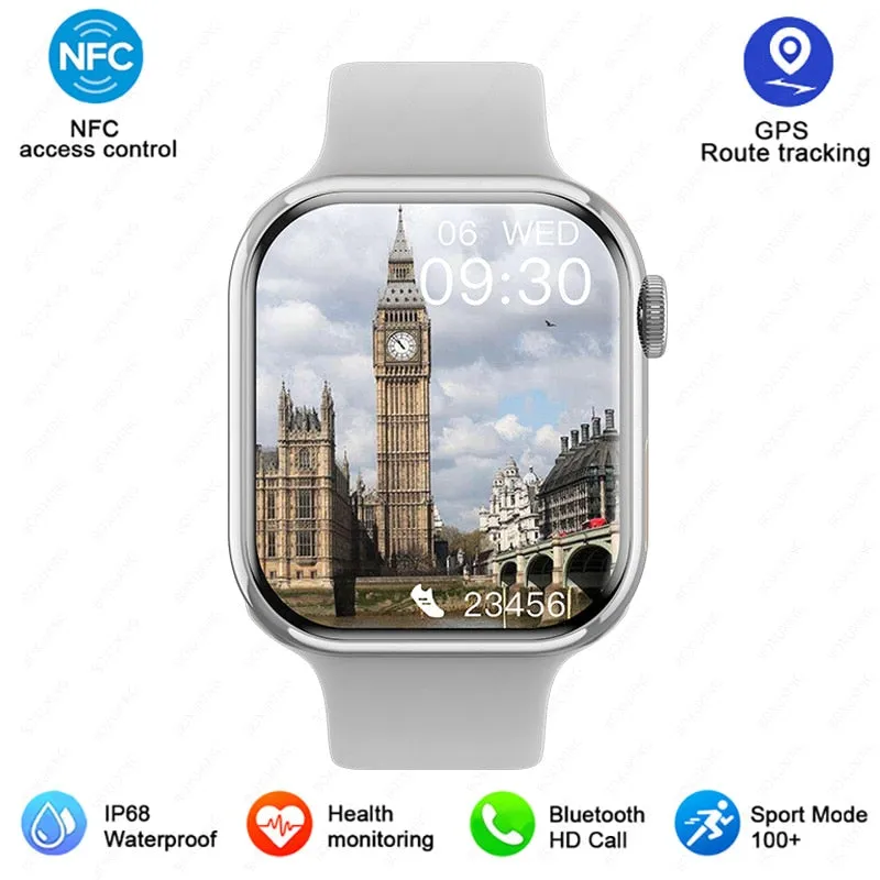 New Watch 9 Blood Glucose Smart Watch Men 2.05" Screen