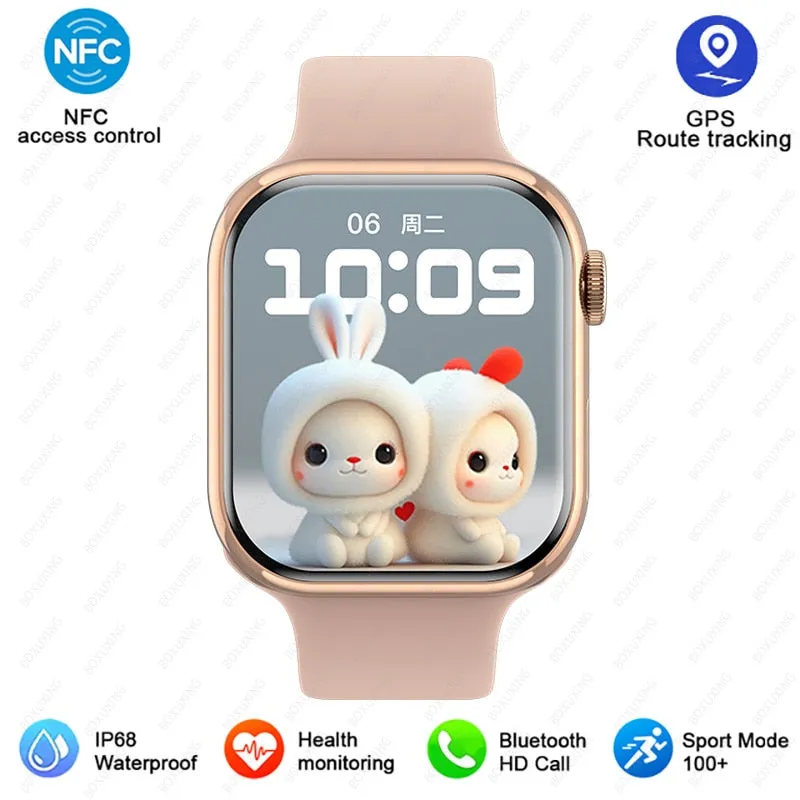 New Watch 9 Blood Glucose Smart Watch Men 2.05" Screen