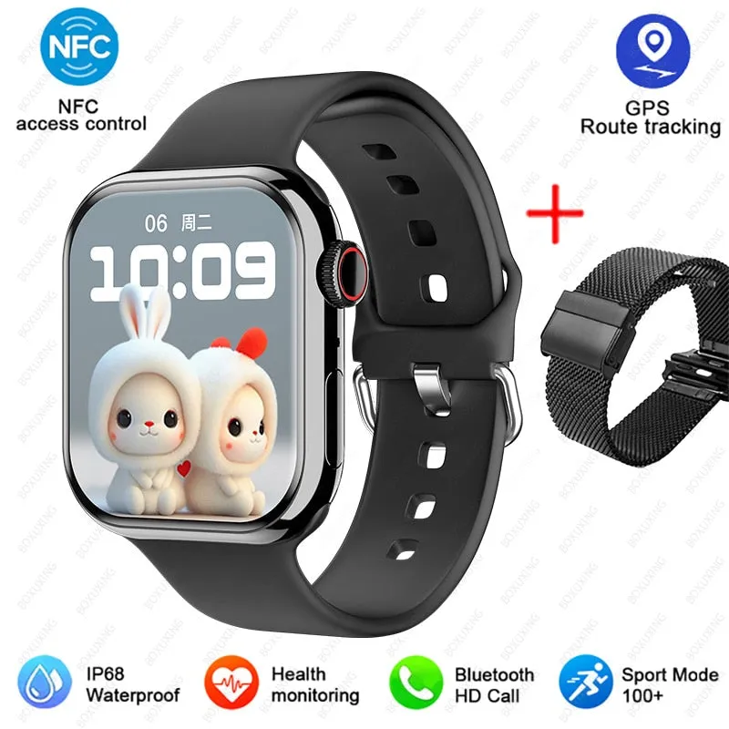 New Watch 9 Blood Glucose Smart Watch Men 2.05" Screen