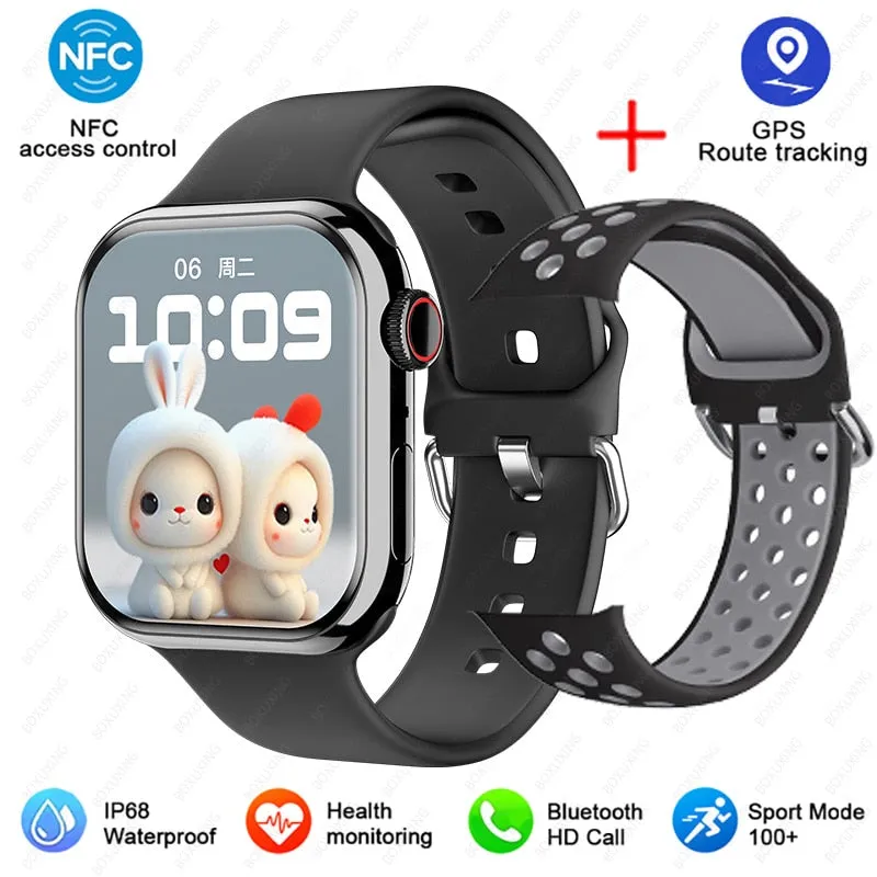 New Watch 9 Blood Glucose Smart Watch Men 2.05" Screen