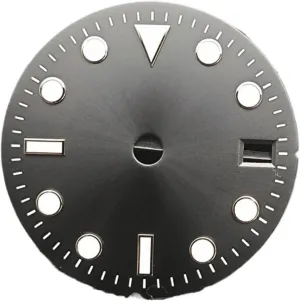 NH34 Movement 29MM Green Luminous project credence dissolute toolmaker oat alloy Watch Dial Modified Watch Accessories for GMT Four-Hand Watch Faces for 