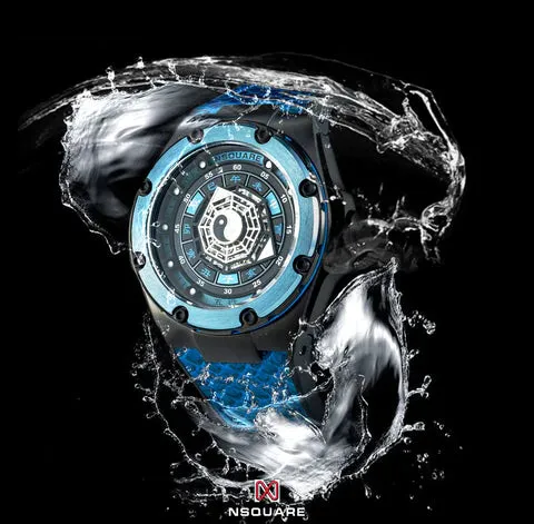 NSquare Five Elements Watch N59.3 Water Attributes Blue