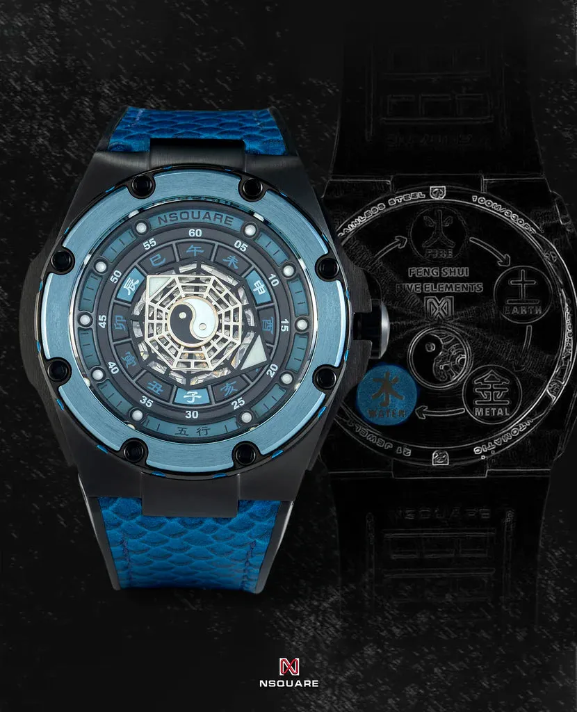 NSquare Five Elements Watch N59.3 Water Attributes Blue