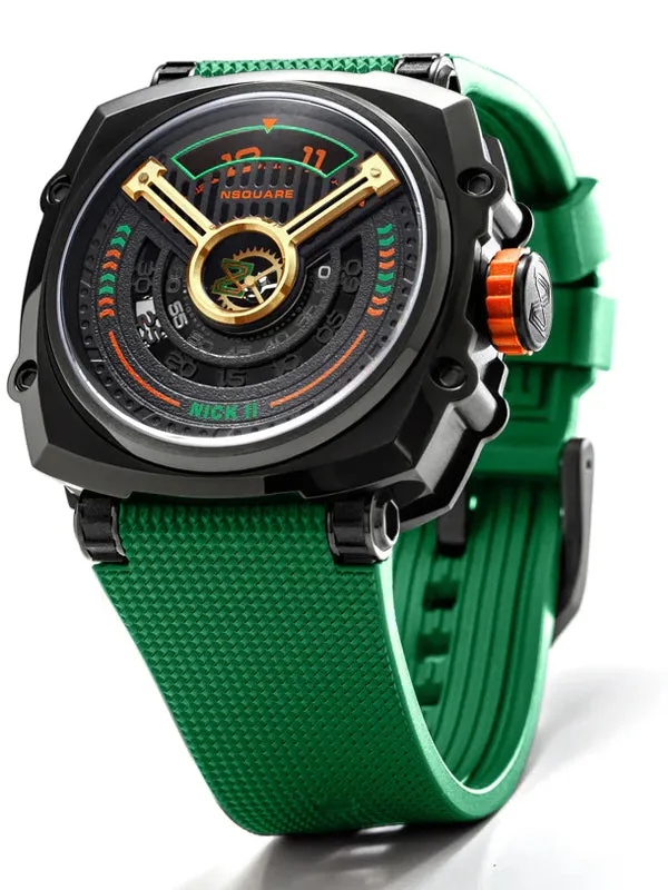 NSquare Nick II Automatic Watch N12.4 Green