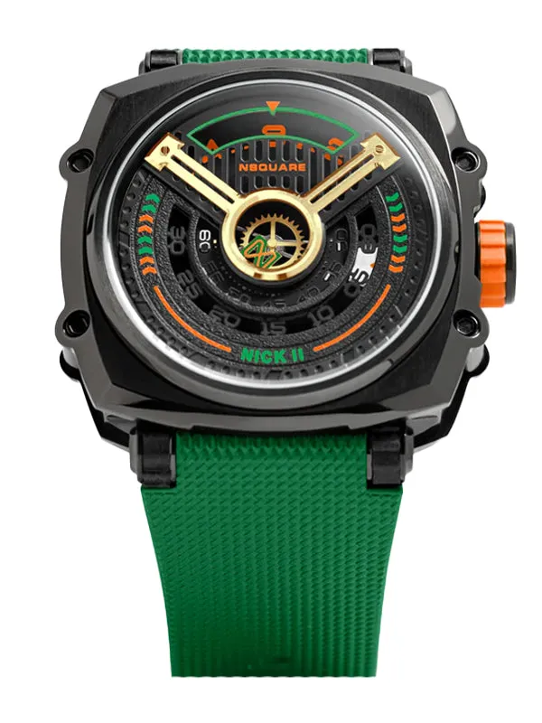 NSquare Nick II Automatic Watch N12.4 Green