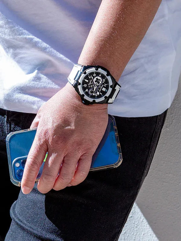 NSquare Snake Special Edition Automatic Watch N51.1 White Ceramic