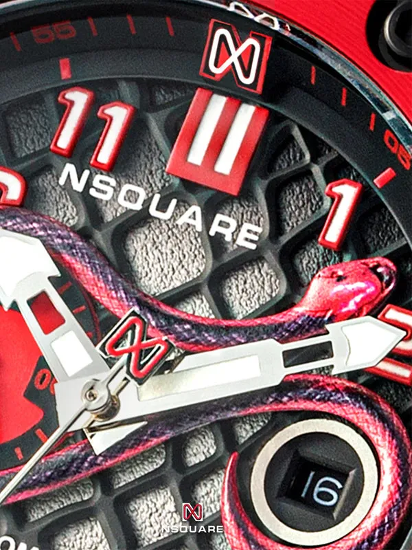 NSquare Snake Special Edition Automatic Watch N51.3 Firestorm Red