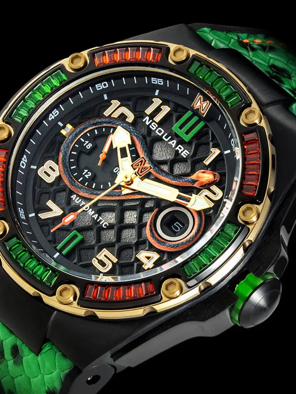 NSquare Snake Special Edition Automatic Watch N51.5 Aurum Green