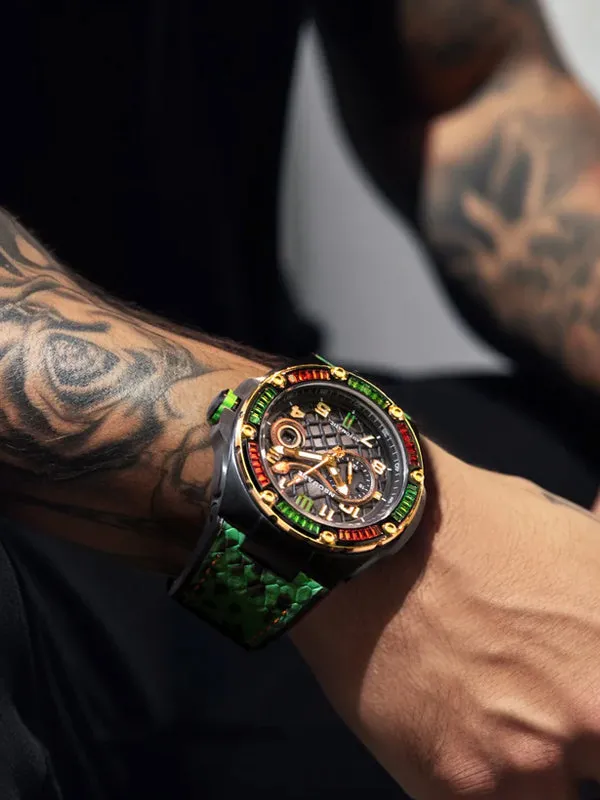 NSquare Snake Special Edition Automatic Watch N51.5 Aurum Green