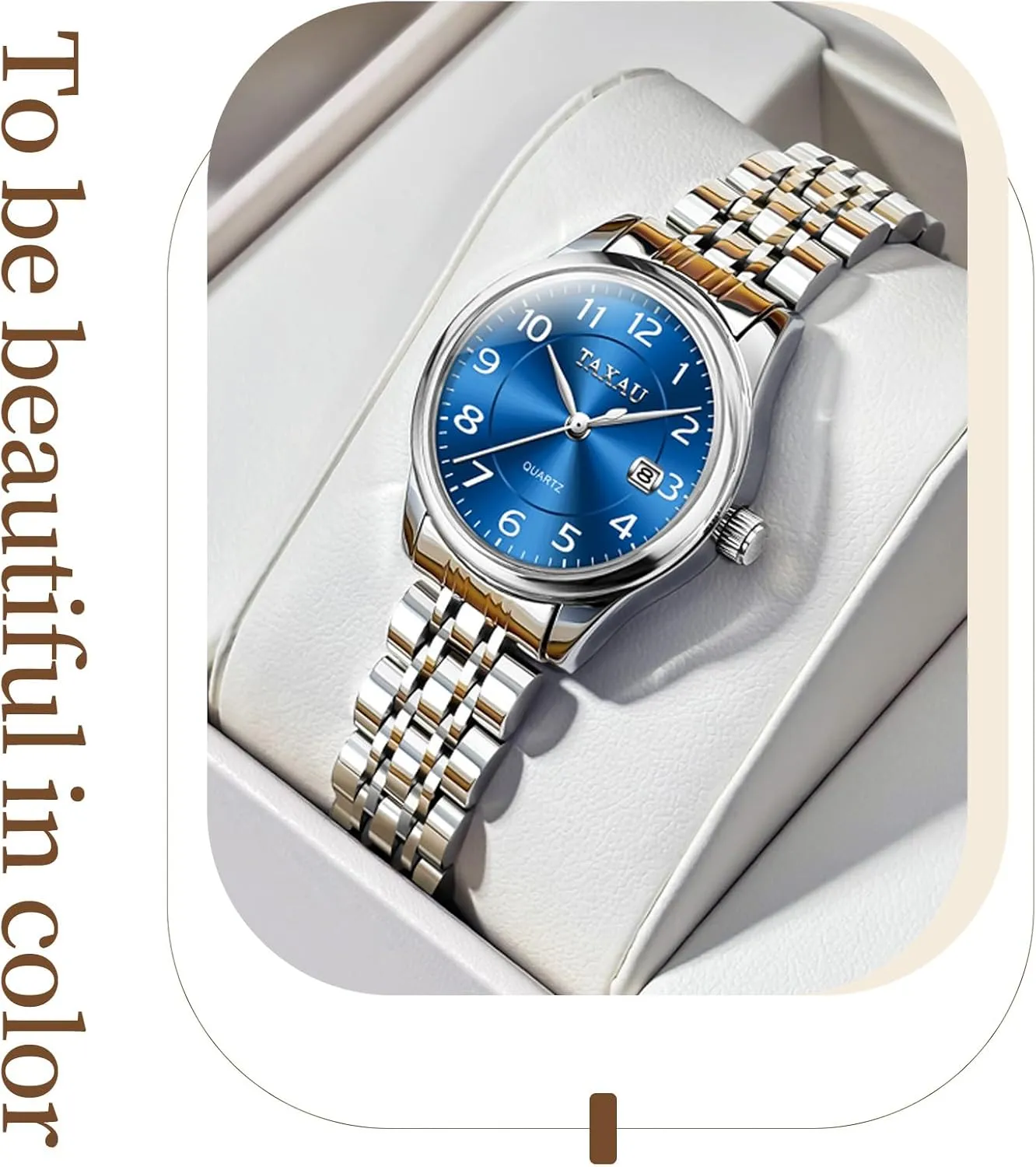 Numeral alga Diamond Stainless Steel Waterproof Watches for Women with Date Day Women Wristwatch Women's Watches Roman 