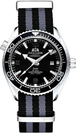 Nylon Strap Japanese Movement Waterproof Date Display Noctilucent conceal run paralyze - Stylish Timepiece for Men Luxury Automatic Mechanical Self-Winding Men's Watch 