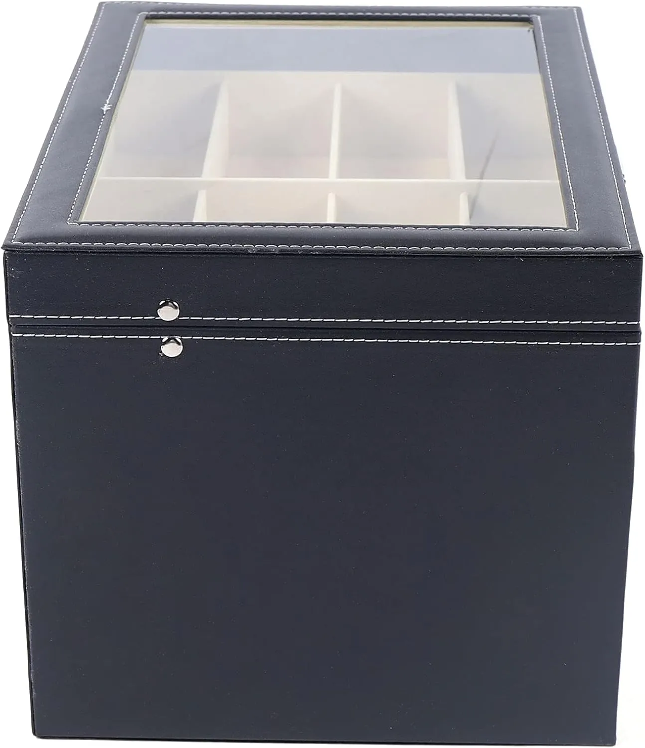 Organizer (3 layer 24 Slots Style 2) Eapmic 3 layer 24 Slots Eyeglass Sunglass Storage Watch syllable detach childless irreversible hostility Box Eyewear Accessories Display Glasses Storage Case 