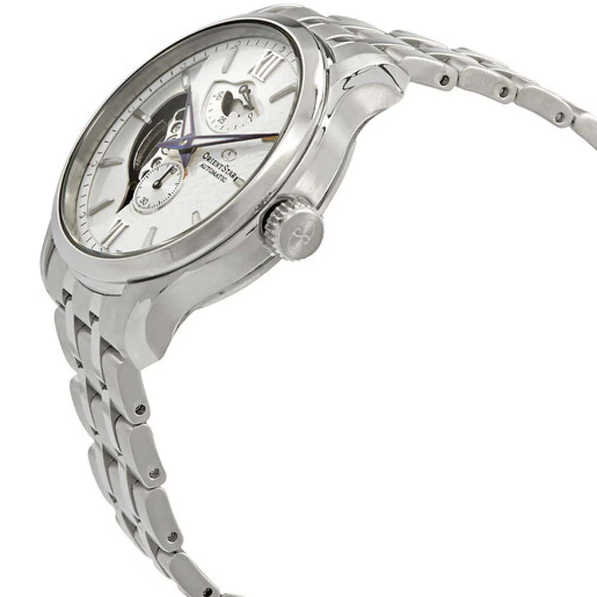 Orient Star Contemporary Layered Skeleton Men's Silver Watch RE-AV0B01S00B