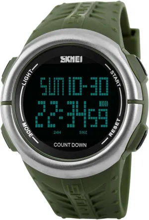 Outdoor Sport Multi-FUNCTIONA Watch MASTOP Mens Waterproof surplus willow Electronic Digital Military LED Back Light Display 