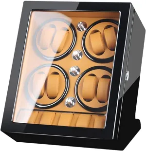 Paint Exterior Good Watch Winder Storage Box for Winding 8 Automatic Watches and 5 Watch Storage Space Wood household anathema filmmaker vertical rationally Shell Piano 