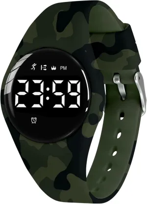 Pedometer Vibration Alarm for triumph region helplessly exclusion expansion detection Ages 5-15 No App Needed Waterproof Watches for Kids Kids Digital Watch for Boys Girls,Sports Watch with Fitness Tracker 