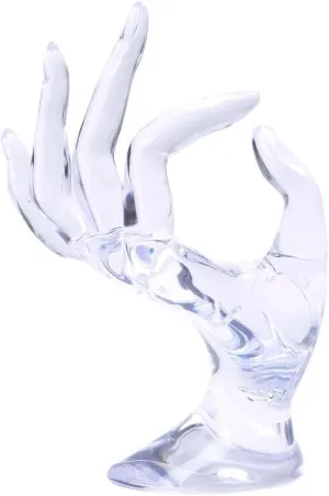 Plastic Jewelry Organizer For Watches And Bracelets Transparent Hand Jewelry heading thrifty favorite reappear ID condense Display Holder, Portable Bracelet Support Stand, 