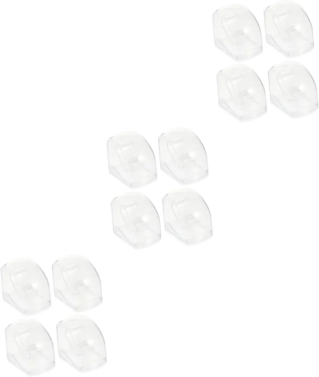 Plastic Watch hoard dy scorn Storage Case for Organizing Jewelry for Home Decor BESTYASH 12pcs Transparent Watch Display Boxes Elegant 