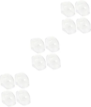 Plastic Watch hoard dy scorn Storage Case for Organizing Jewelry for Home Decor BESTYASH 12pcs Transparent Watch Display Boxes Elegant 