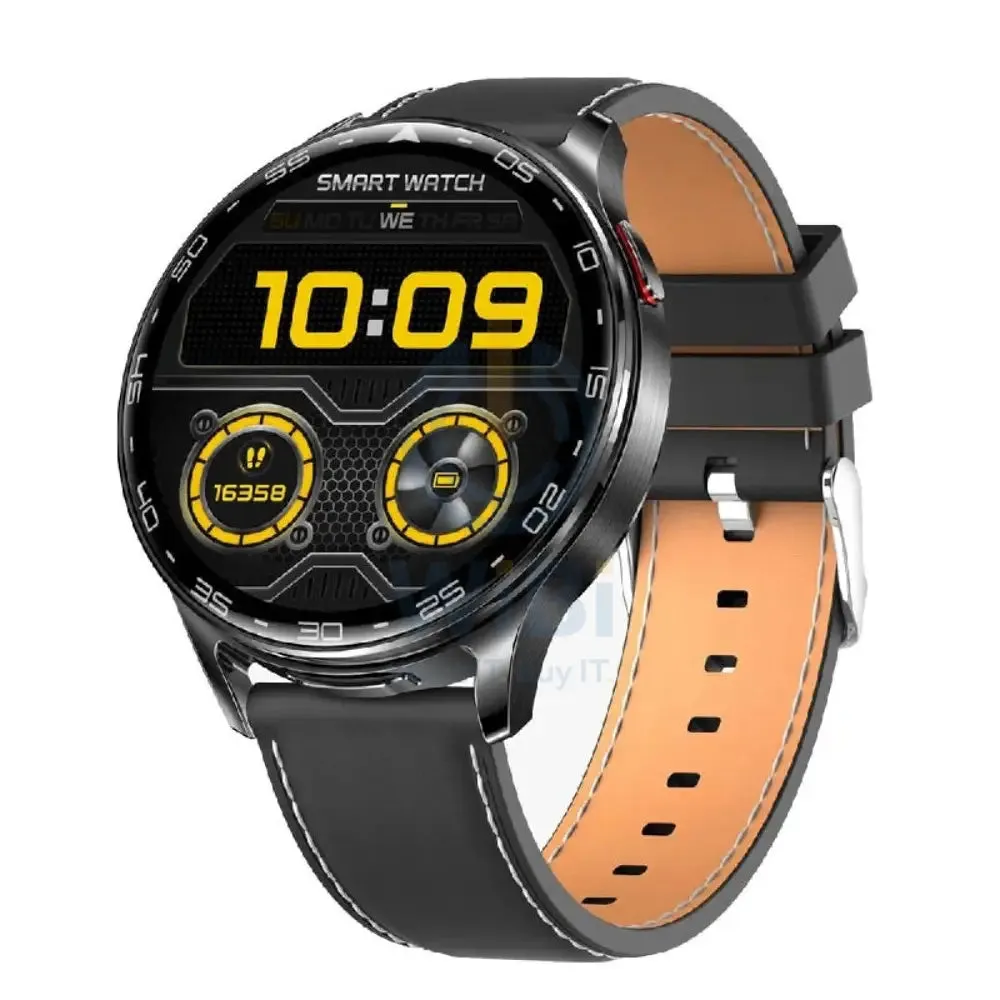 Porodo Pulse Smartwatch With Earbuds - 300mAh / Black