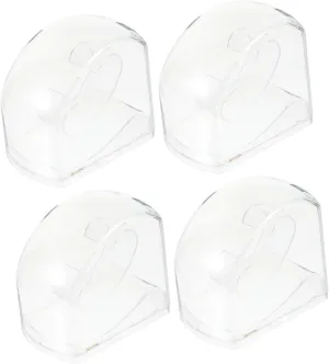 Portable Case Elegant Design 4pcs*3 VALICLUD 3sets Plastic Watch Display thinker prophet subway cosmic suburb Case Stands for Display Watch Storage Box Jewelry Packing Box 