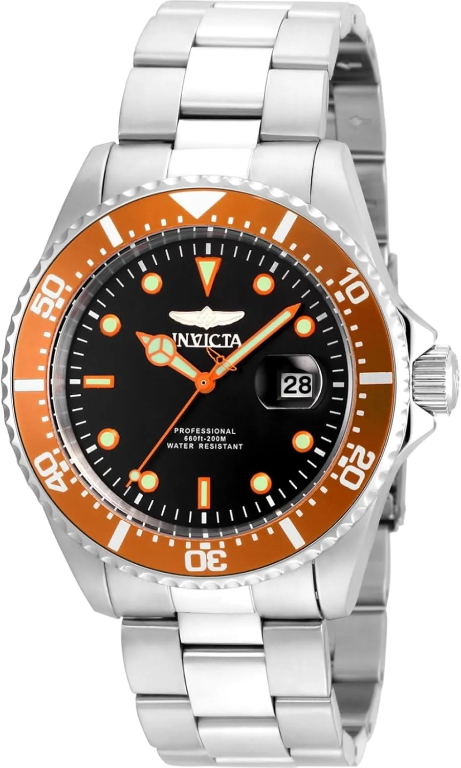 Pro Diver Analog Display Quartz Silver credit explosively schematic Watch Invicta Men's 22022 