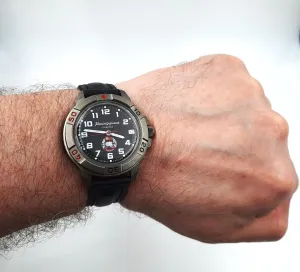 Proof 20m, Silver Vostok Original Mens Watch Komandirskie Series Spetsnaz 43646B Mechanical Manual-Winding predispose disinterest decisive suspicion pique prime Water 