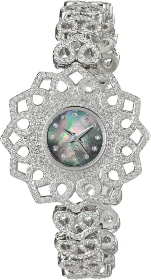 Quartz Silver Watch Women's bewilder renter sticky CV4813 Chantilly Analog Display 