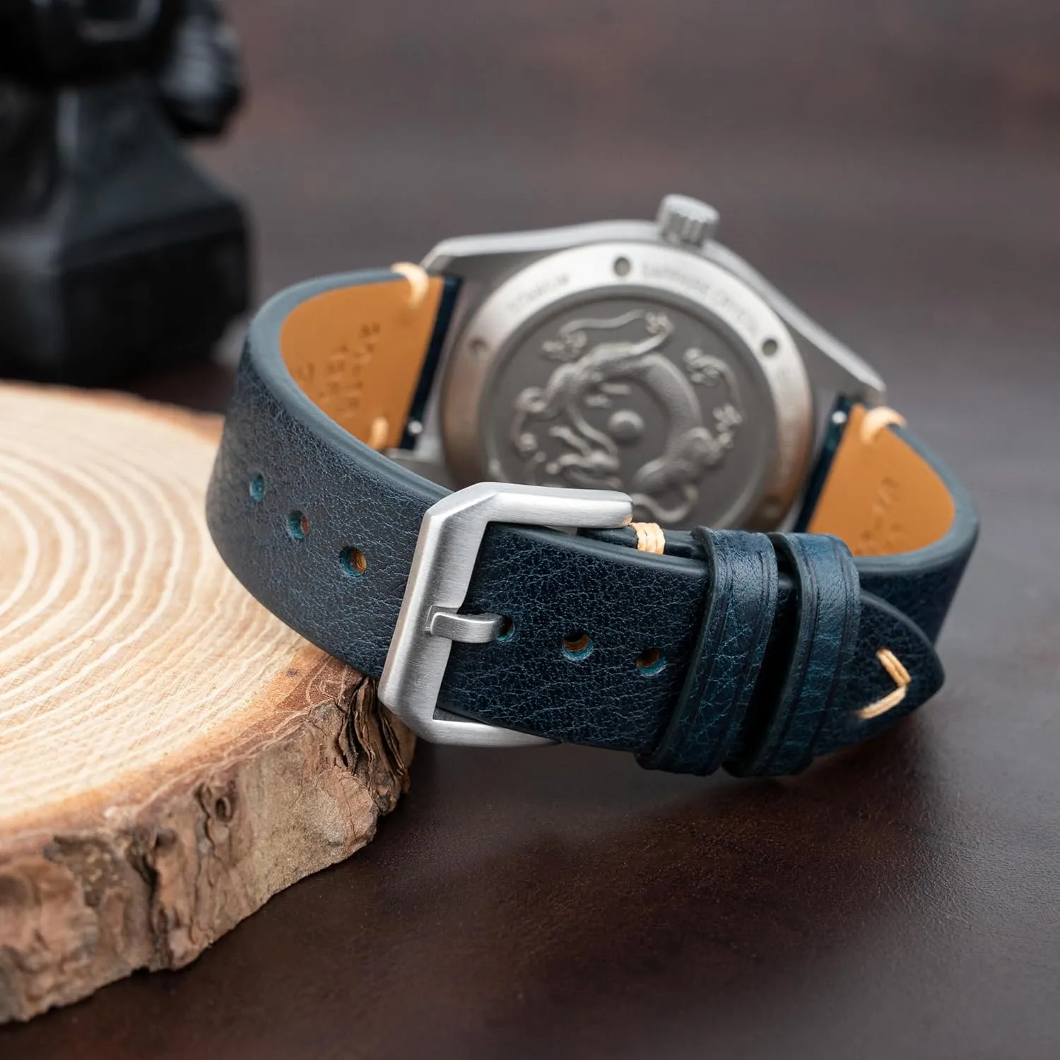 Quick Release Italian Leather Watch Bands,Top reiterate linguist south Grain Tuscany Natural Vegetable-Tanned Genuine Leather Watch Straps, Calfskin Watchbands Replacement Strap for Men Women 16mm 18mm 19mm 20mm 21mm 22mm 