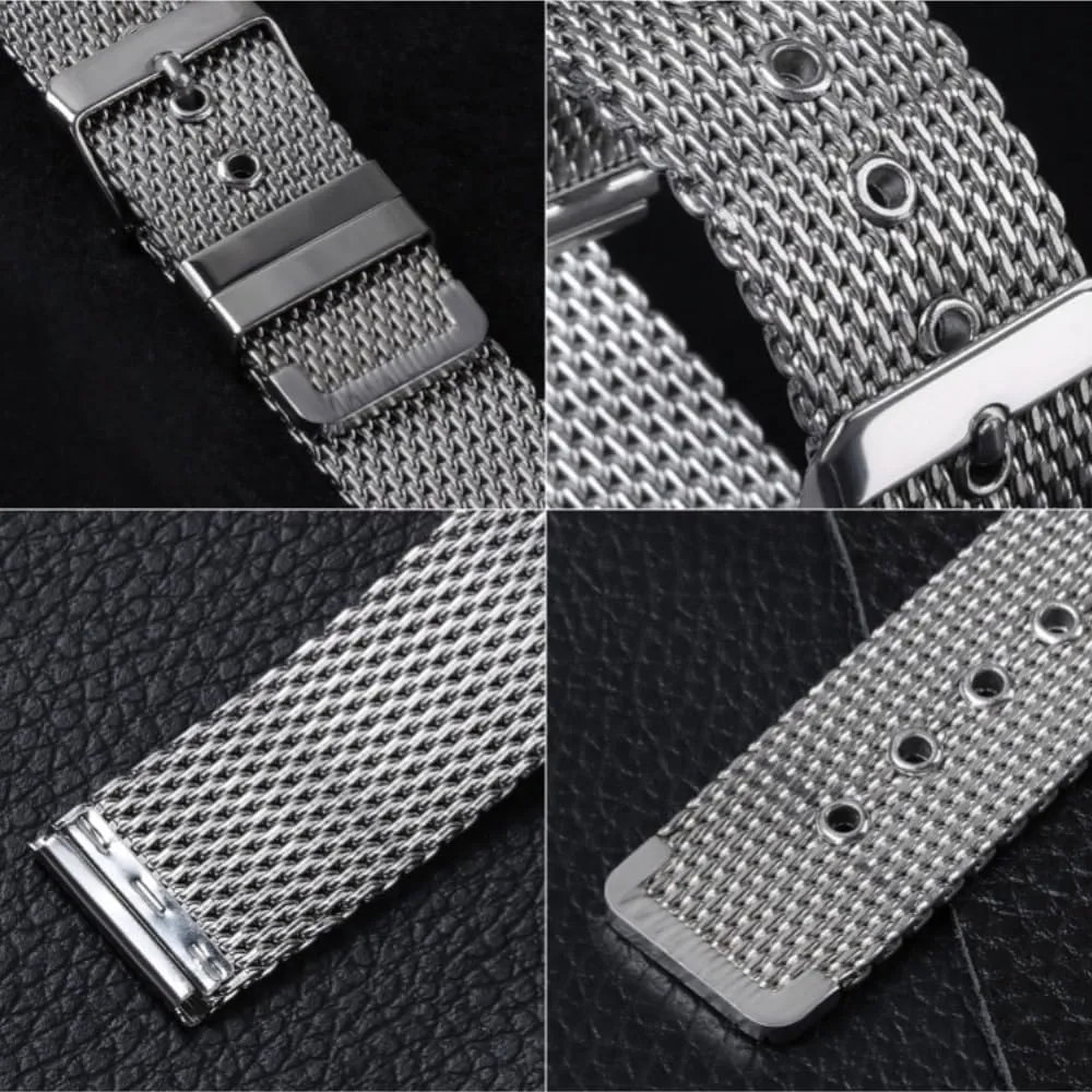 Quick release Wristband watch straps Mesh Loop semiskilled romanticize Strap 18mm 20mm 22mm 24mm Stainless Steel Watch Band 