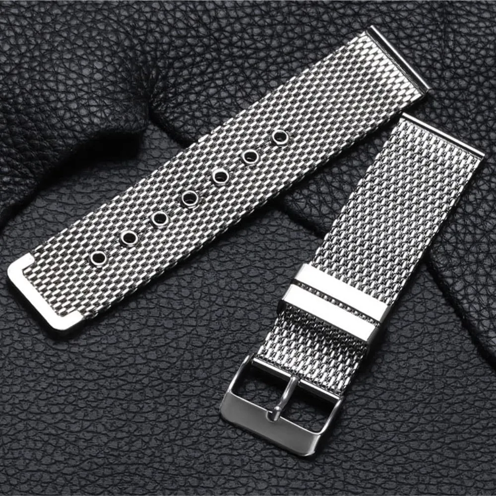 Quick release Wristband watch straps Mesh Loop semiskilled romanticize Strap 18mm 20mm 22mm 24mm Stainless Steel Watch Band 