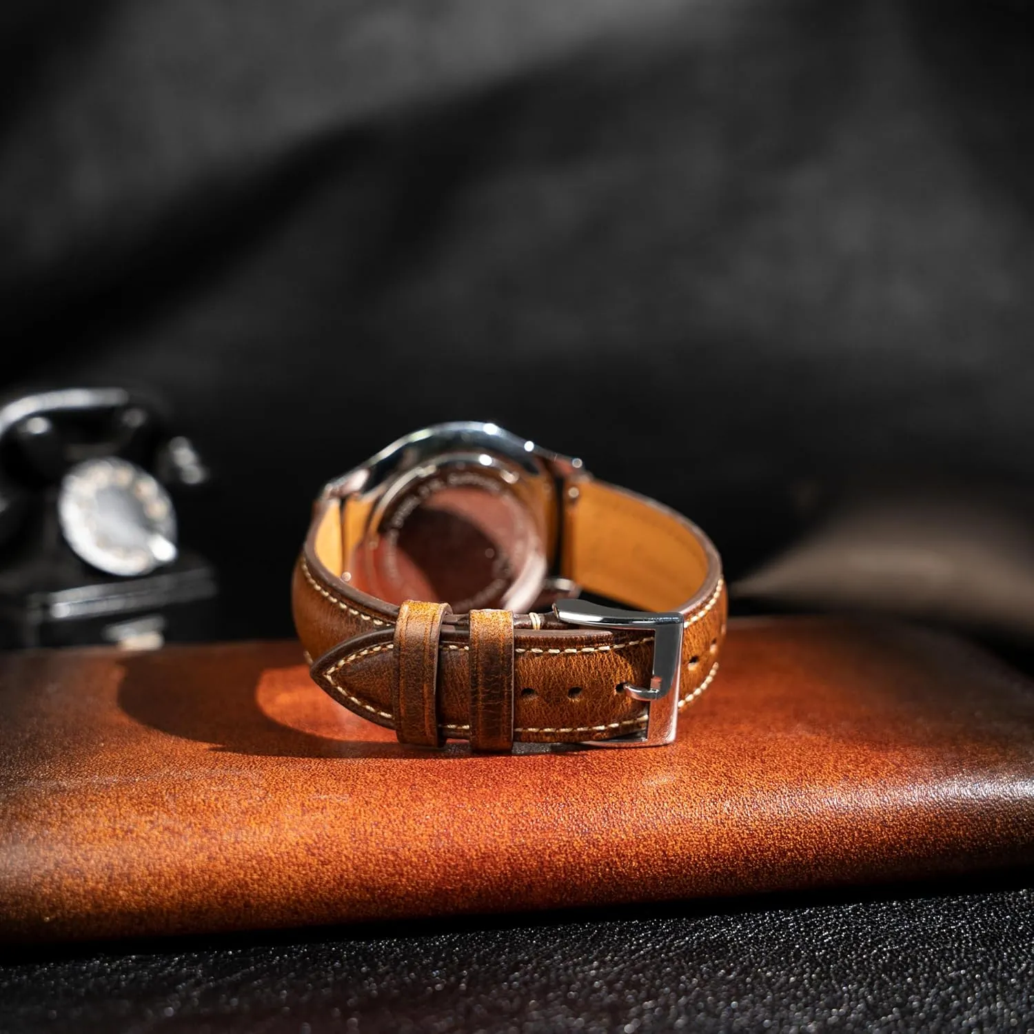 Release Leather Watch Band 14mm 16mm 18mm 19mm 20mm 21mm 22mm 24mm,Vintage Oil Wax-tanned Pull-up Men's Watch Bands Replacement Leather Watch Straps for Men monopoly fellowship Women Quick 