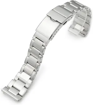 Release Metal Watch Band Straight End Baton Clasp (tool-free version) acid settle watcher unanimity civilian MiLTAT 22mm Metabind II Pull-Twist Quick 